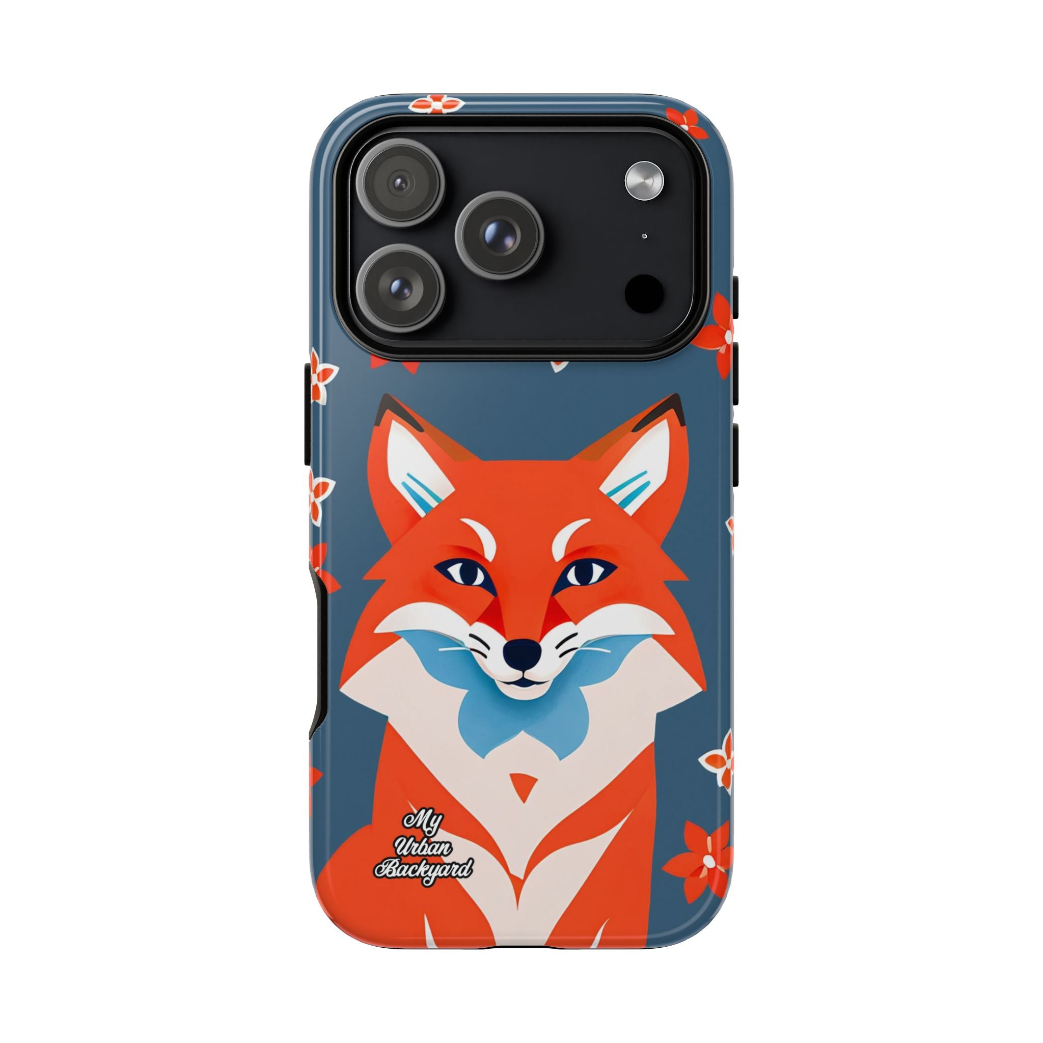 Fox with Flowers, Cell Phone Case - Apple, Samsung, Google Pixel