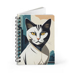 Urban Cat Spiral Journal