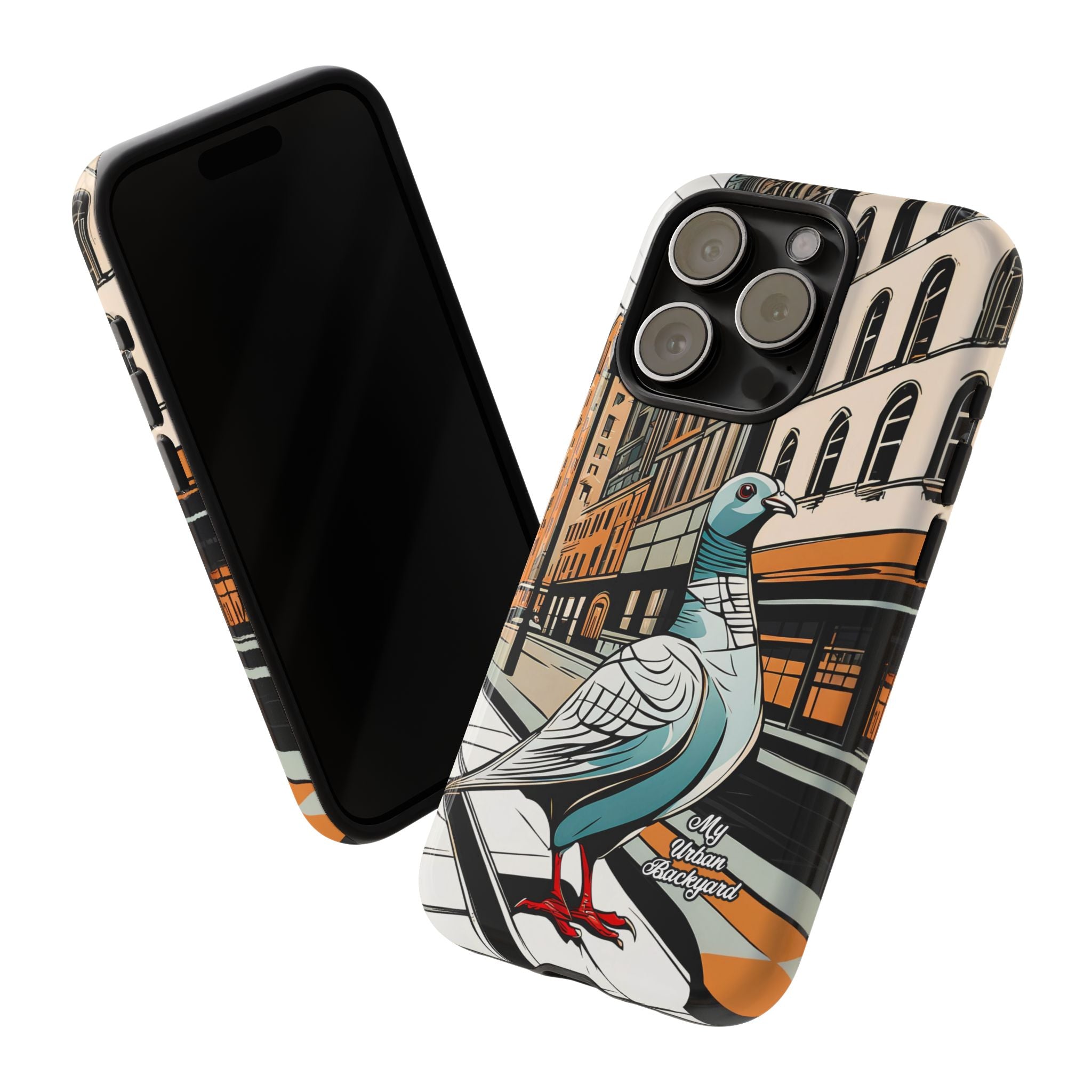 Pigeon on a City Street, Cell Phone Case - Apple, Samsung, Google Pixel