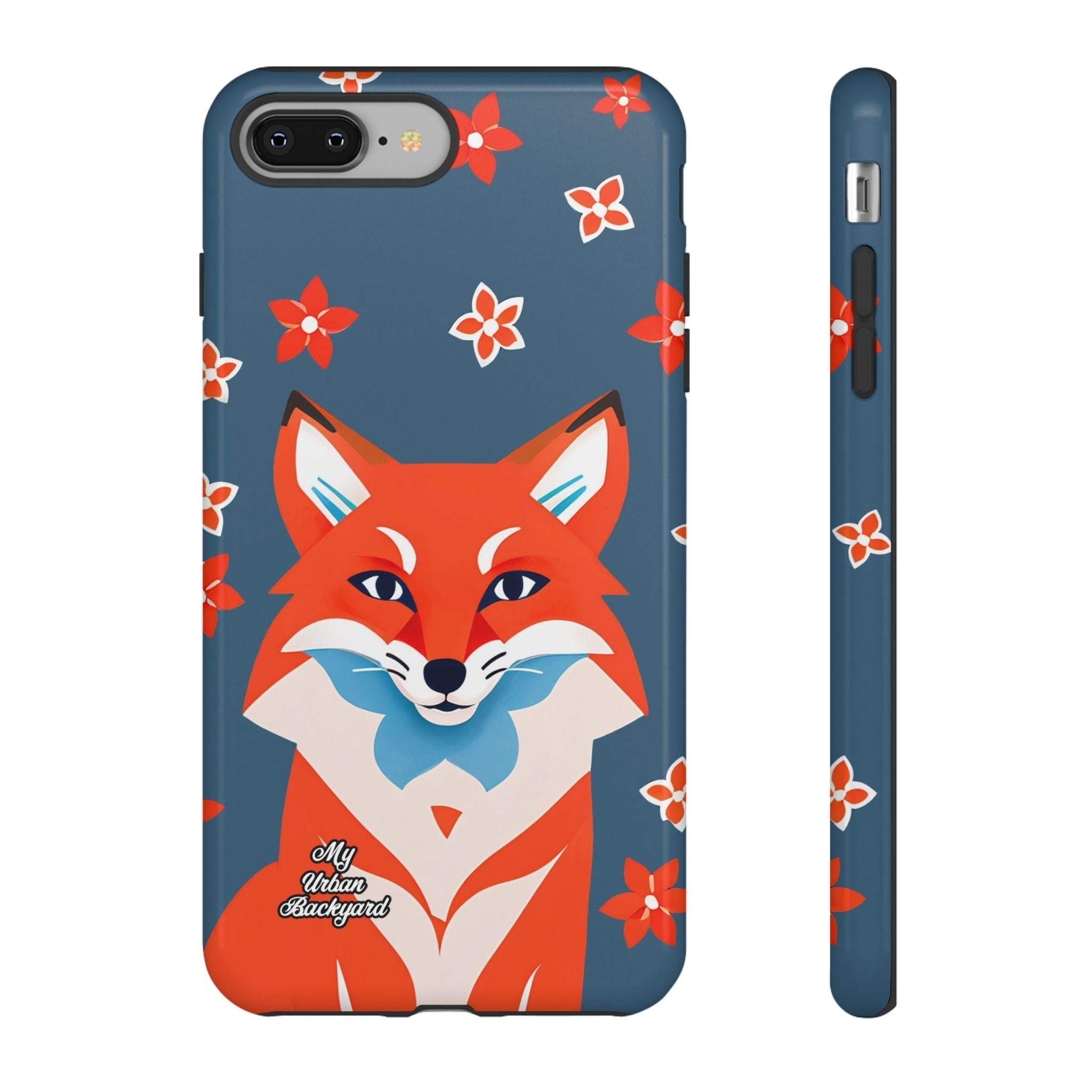 Fox with Flowers, Cell Phone Case - Apple, Samsung, Google Pixel