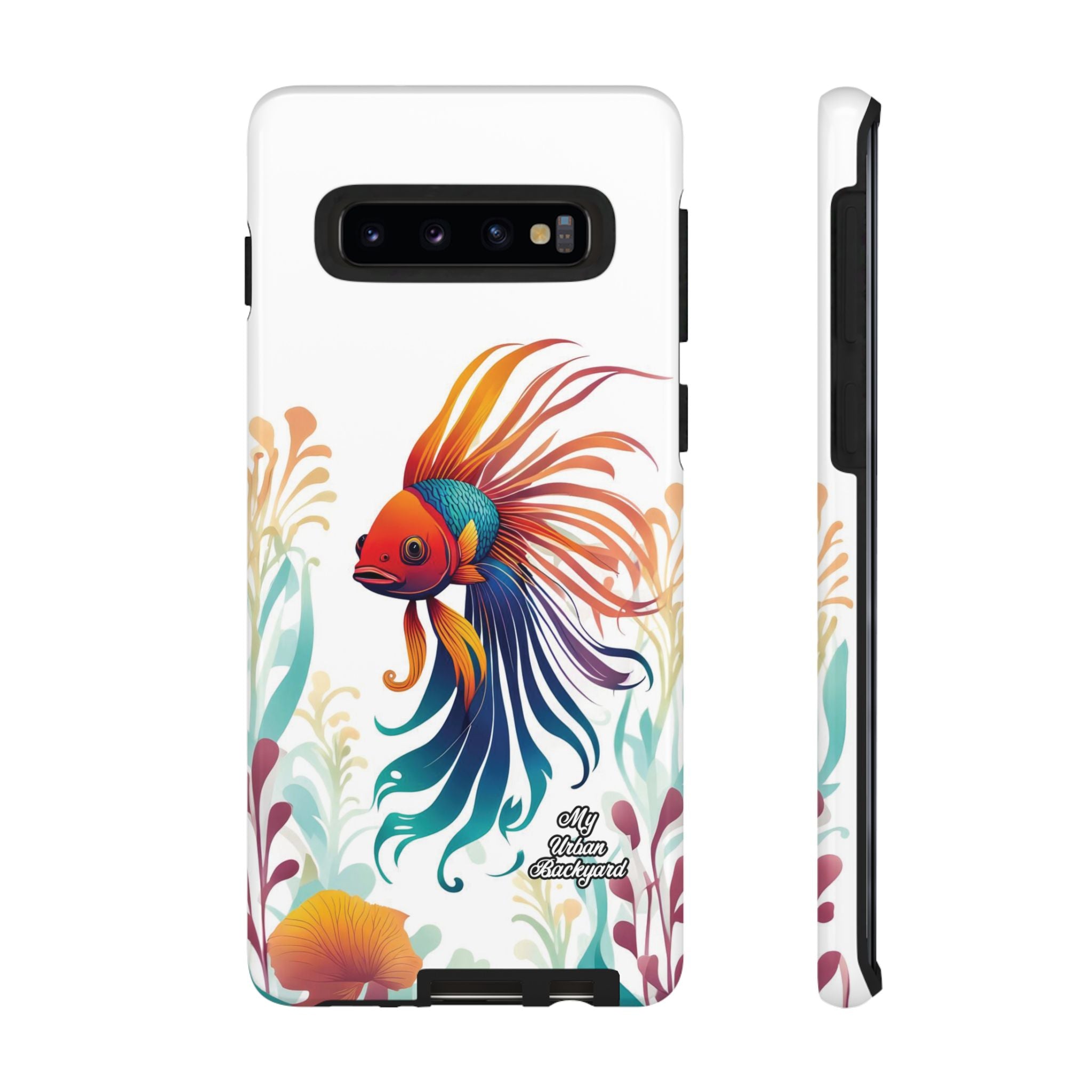 Colorful Betta Fish, Cell Phone Case - Apple, Samsung or Google Pixel