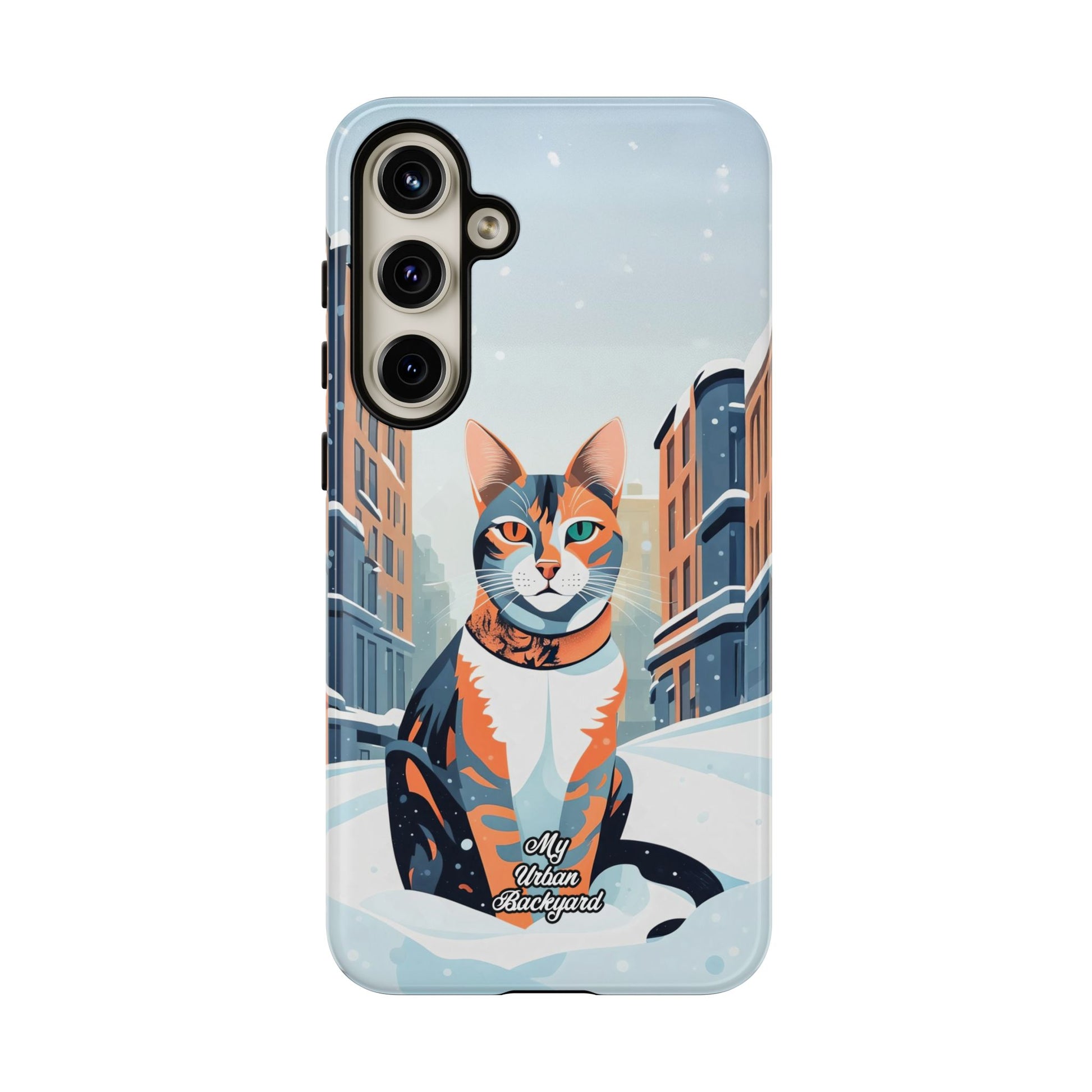 Claws Pawson in the Snow, Cell Phone Case - Apple, Samsung, Google Pixel