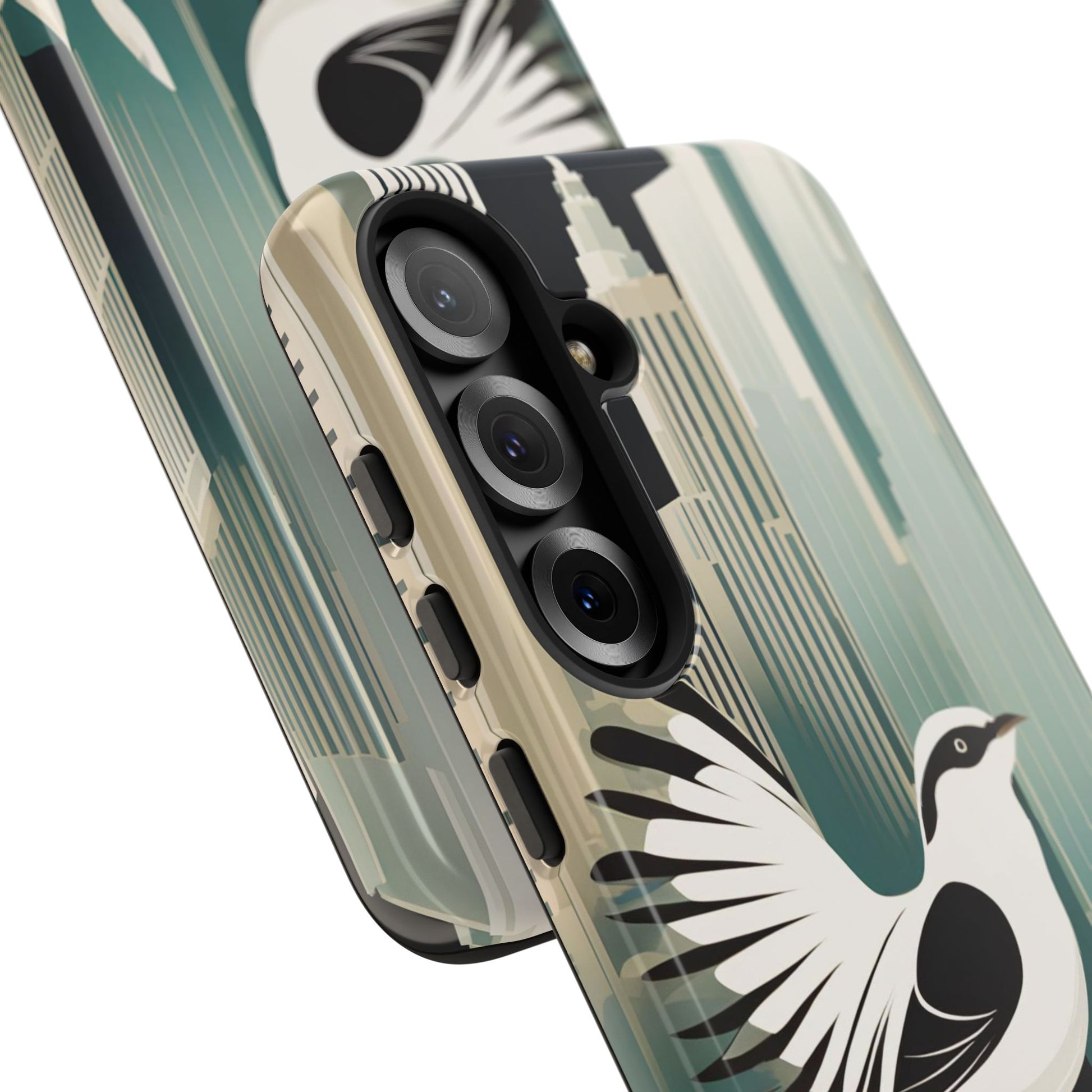 City Bird, Cell Phone Case - Apple iPhone, Samsung Galaxy, Google Pixel