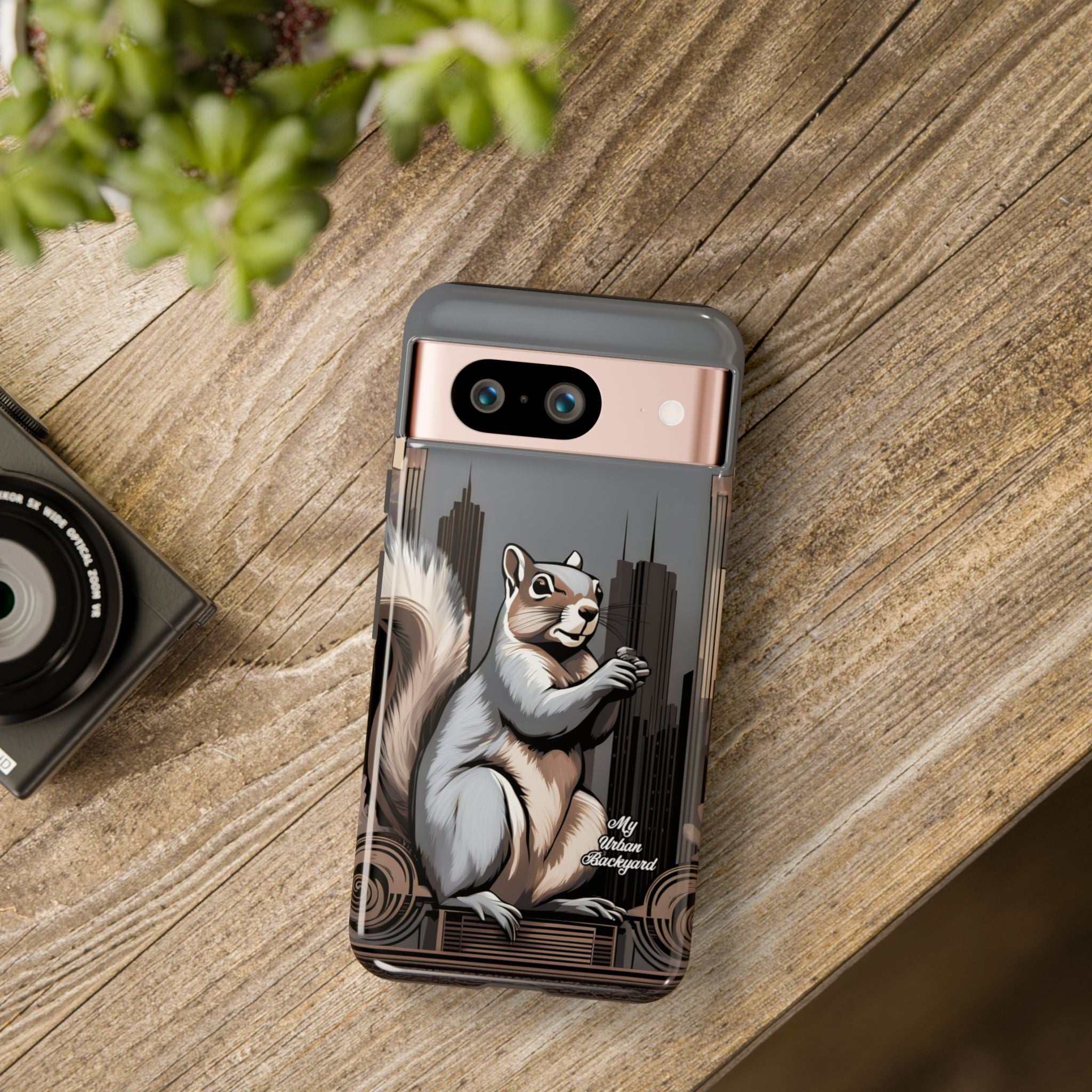 Urban Gray Squirrel, Cell Phone Case - Apple, Samsung, Google Pixel