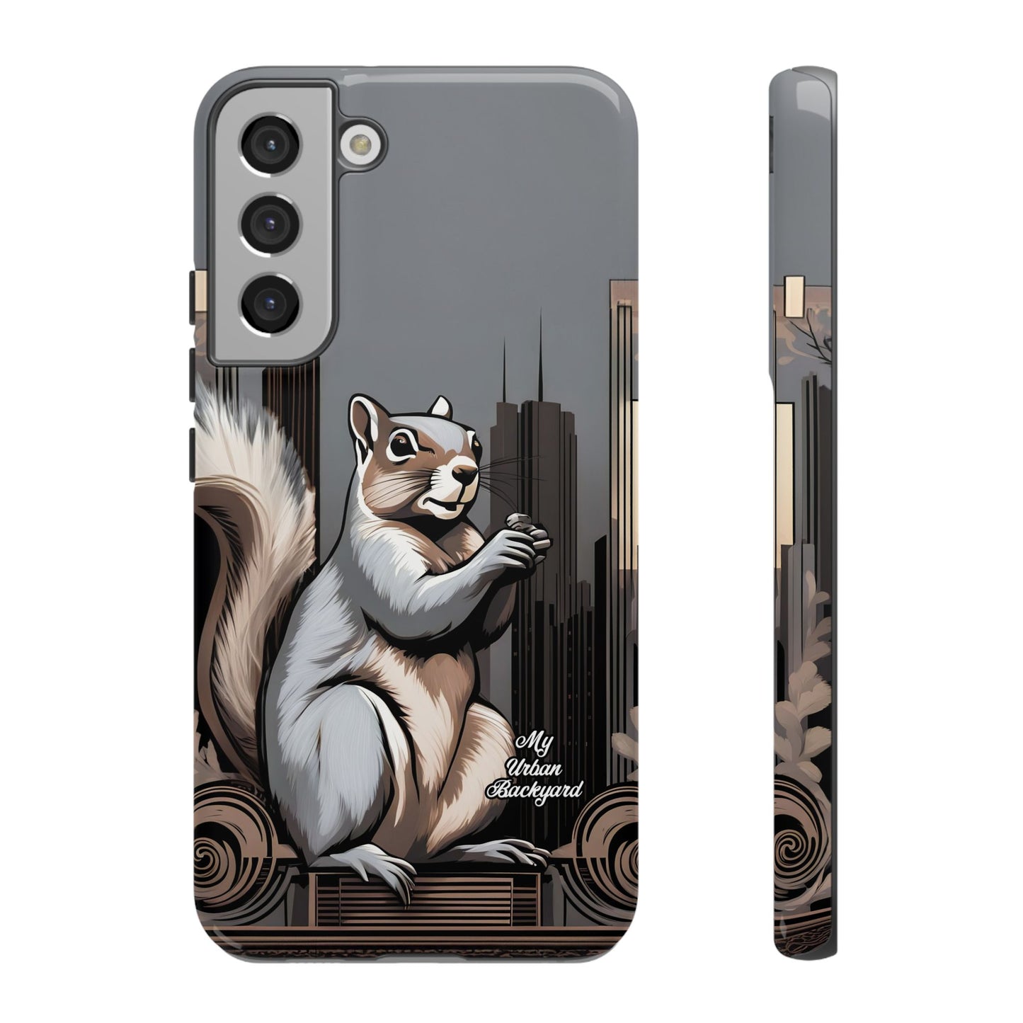 Urban Gray Squirrel, Cell Phone Case - Apple, Samsung, or Google Pixel