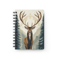 Forest Stag Spiral Journal