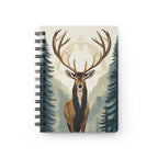 Forest Stag Spiral Journal
