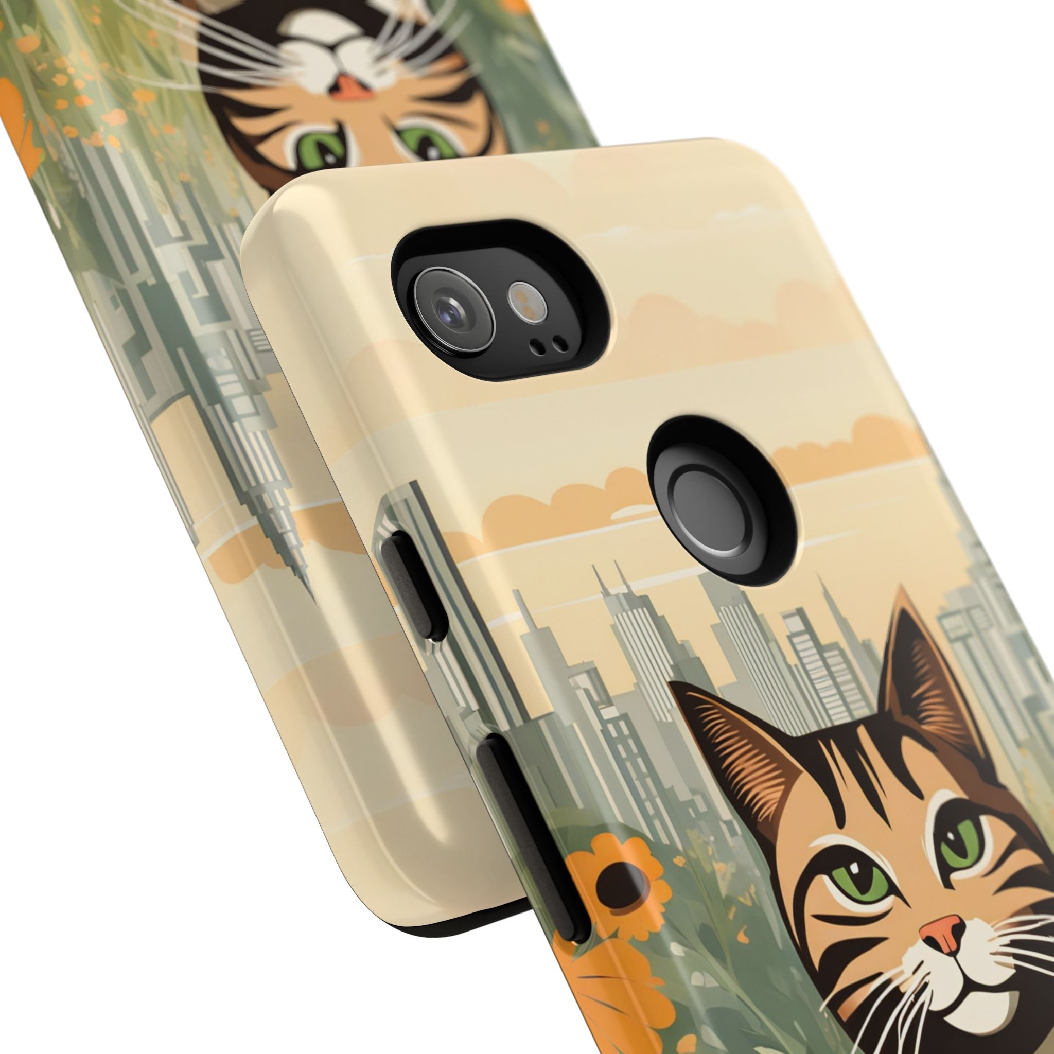 Finn Purrington, Cat Cell Phone Case - Apple, Samsung, Google Pixel