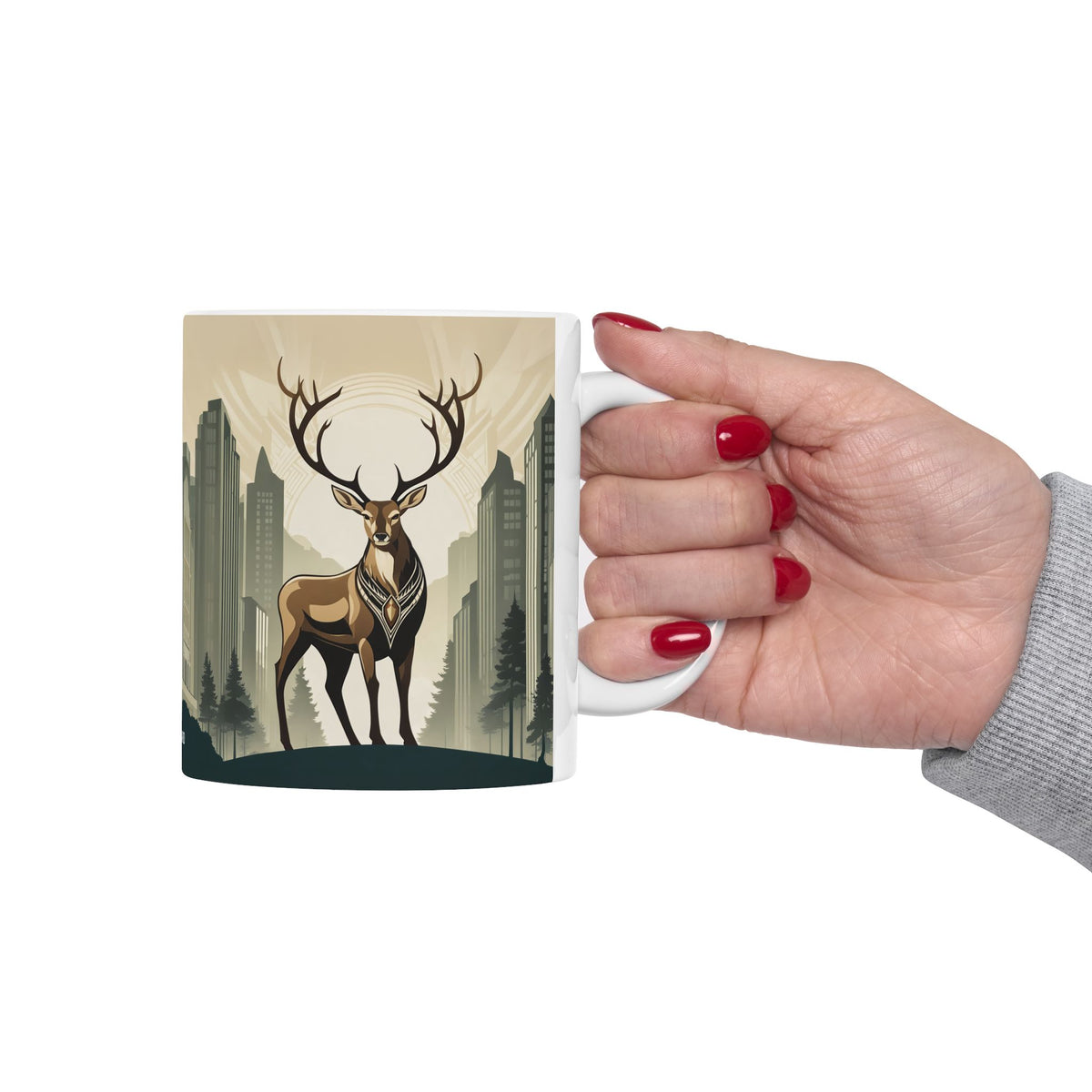 Urban Stag Ceramic Mug