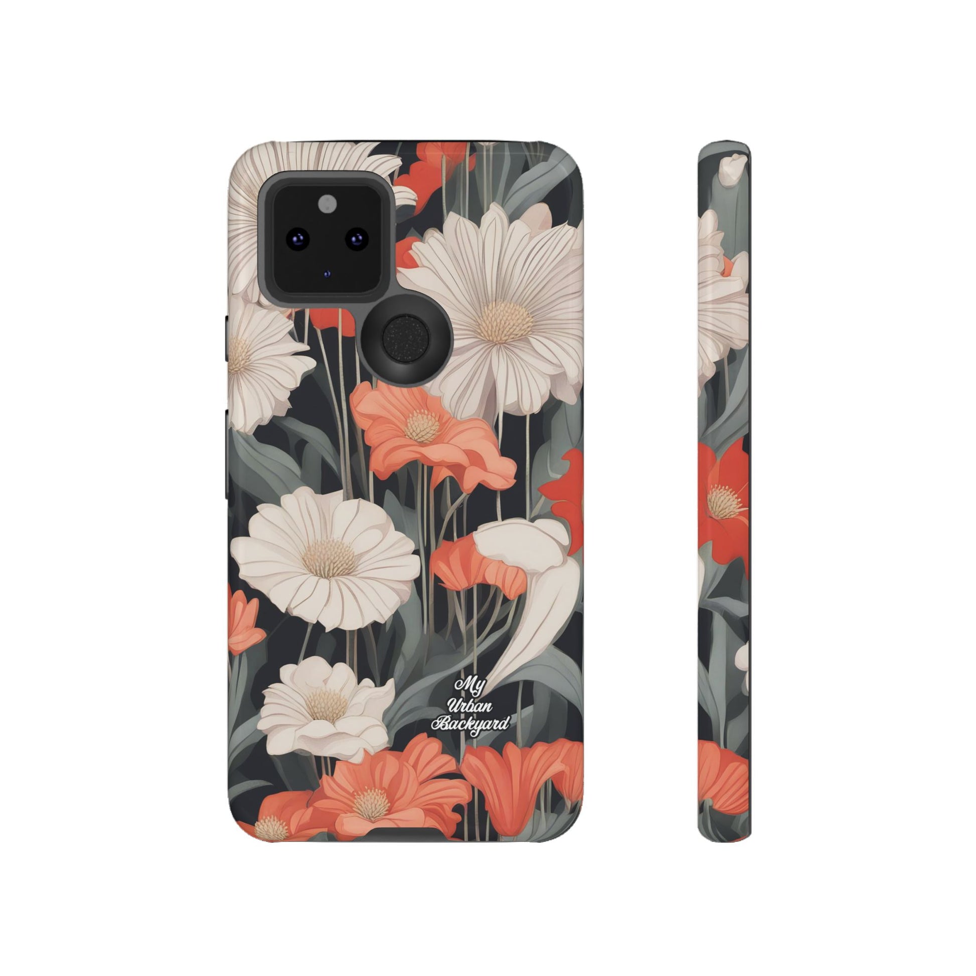 Art Deco Flowers, Cell Phone Case - Apple, Samsung, Google Pixel