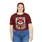 Red Coyote, Soft 100% Jersey Cotton T-Shirt, Unisex, Short Sleeve, Retail Fit