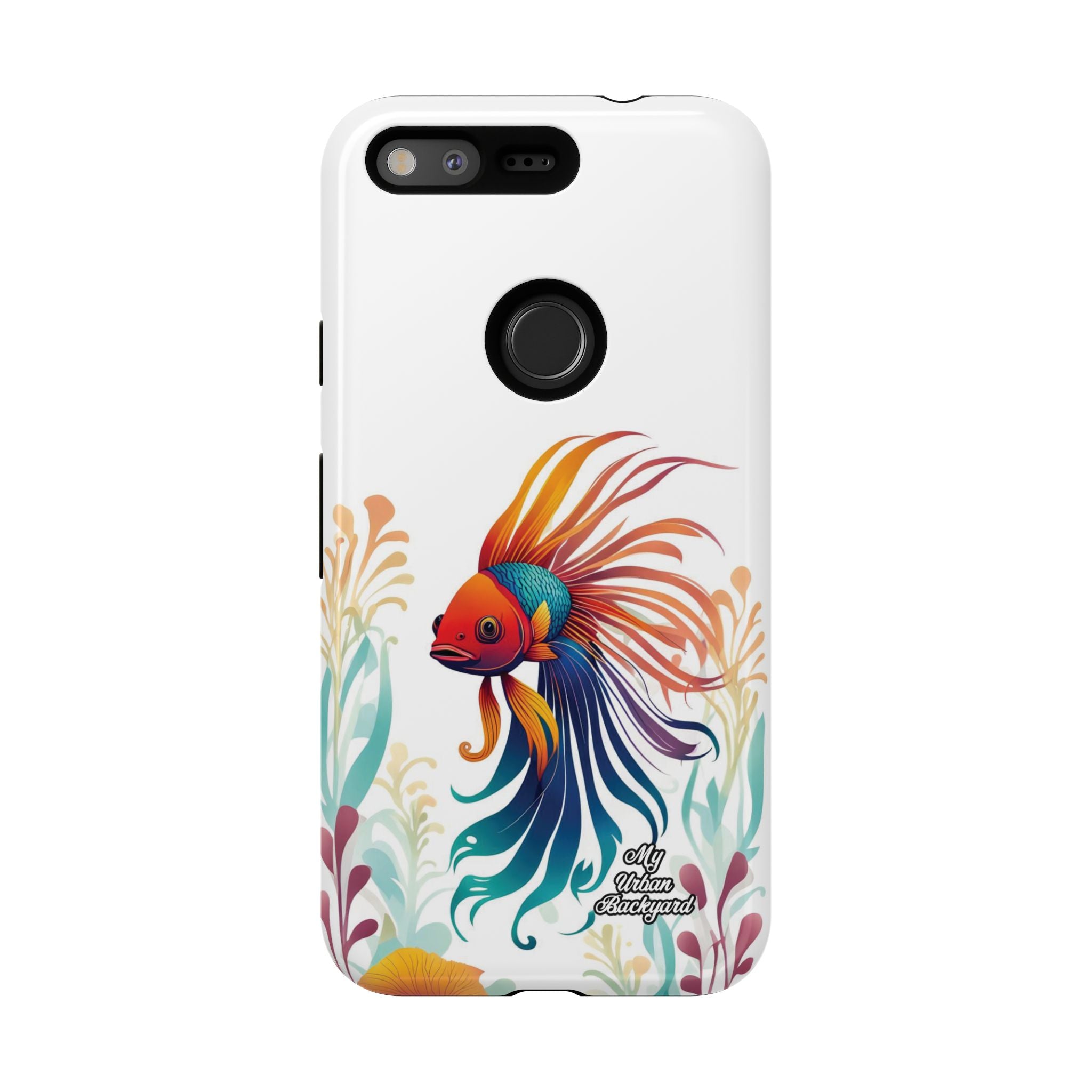 Colorful Betta Fish, Cell Phone Case - Apple, Samsung or Google Pixel