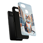 Claws Pawson in the Snow, Cell Phone Case - Apple, Samsung, Google Pixel