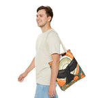 Flying Crow Tote Bag with Cotton Handles For Everyday Use, 3 Sizes