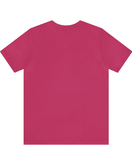 Coyote w Red Flowers, Soft 100% Jersey Cotton T-Shirt, Unisex, Short Sleeve, Retail Fit