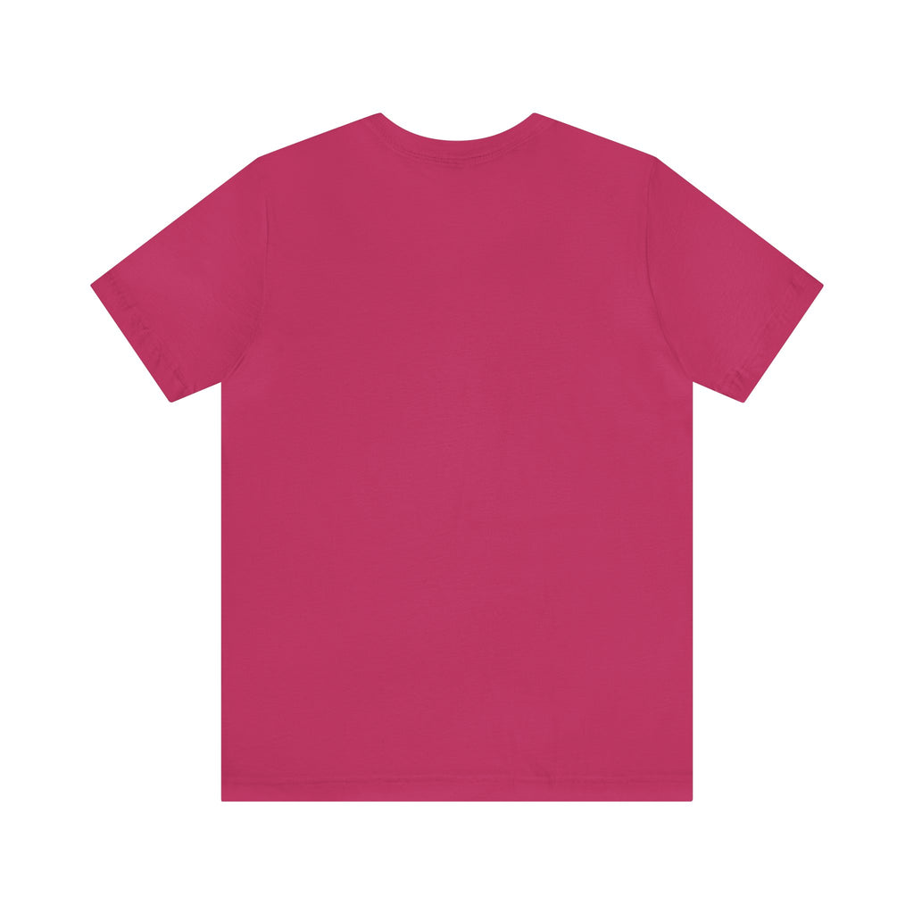 Coyote w Red Flowers, Soft 100% Jersey Cotton T-Shirt, Unisex, Short Sleeve, Retail Fit