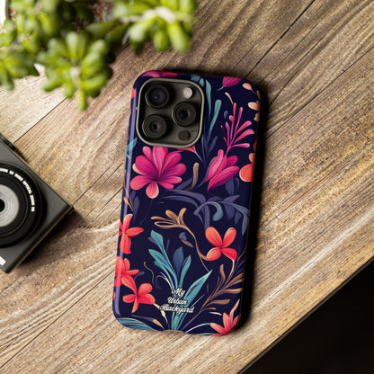 Night Blooming Wildflowers, Cell Phone Case - Apple, Samsung, or Google Pixel