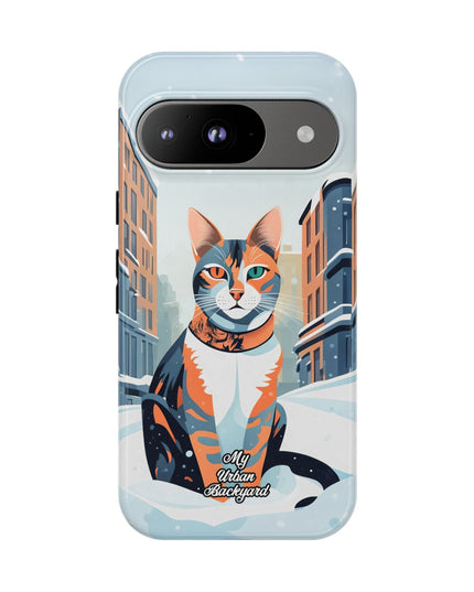 Claws Pawson in the Snow, Cell Phone Case - Apple, Samsung, Google Pixel