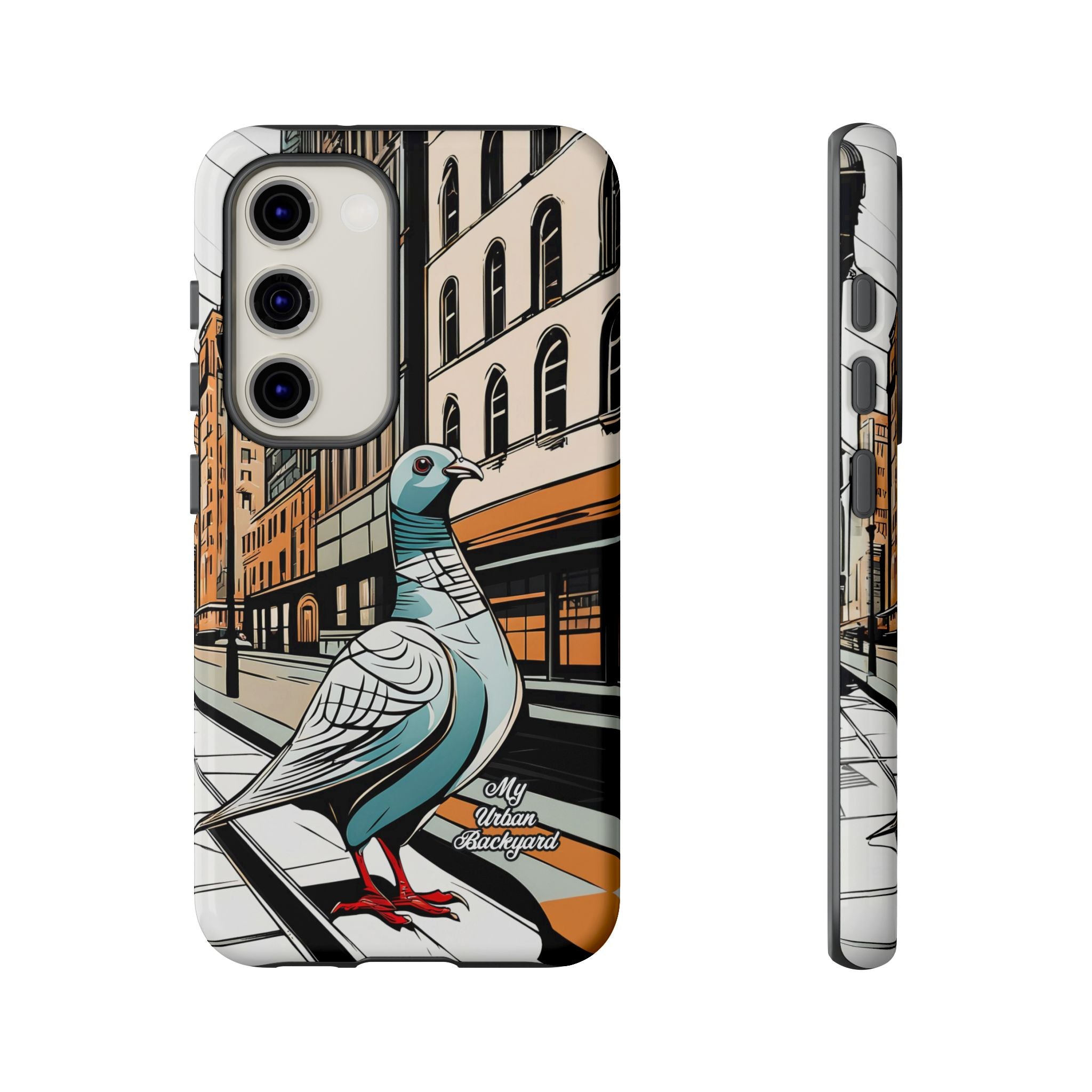 Pigeon on a City Street, Cell Phone Case - Apple, Samsung, Google Pixel