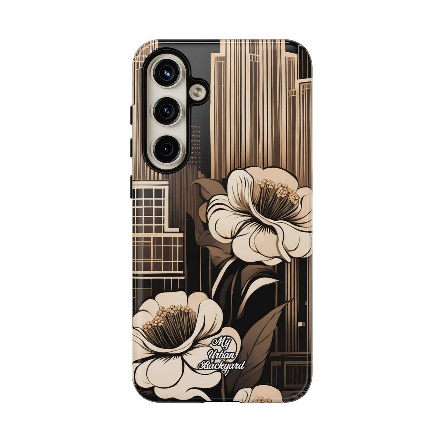 City Flowers, Cell Phone Case - Apple iPhone, Samsung Galaxy or Google Pixel