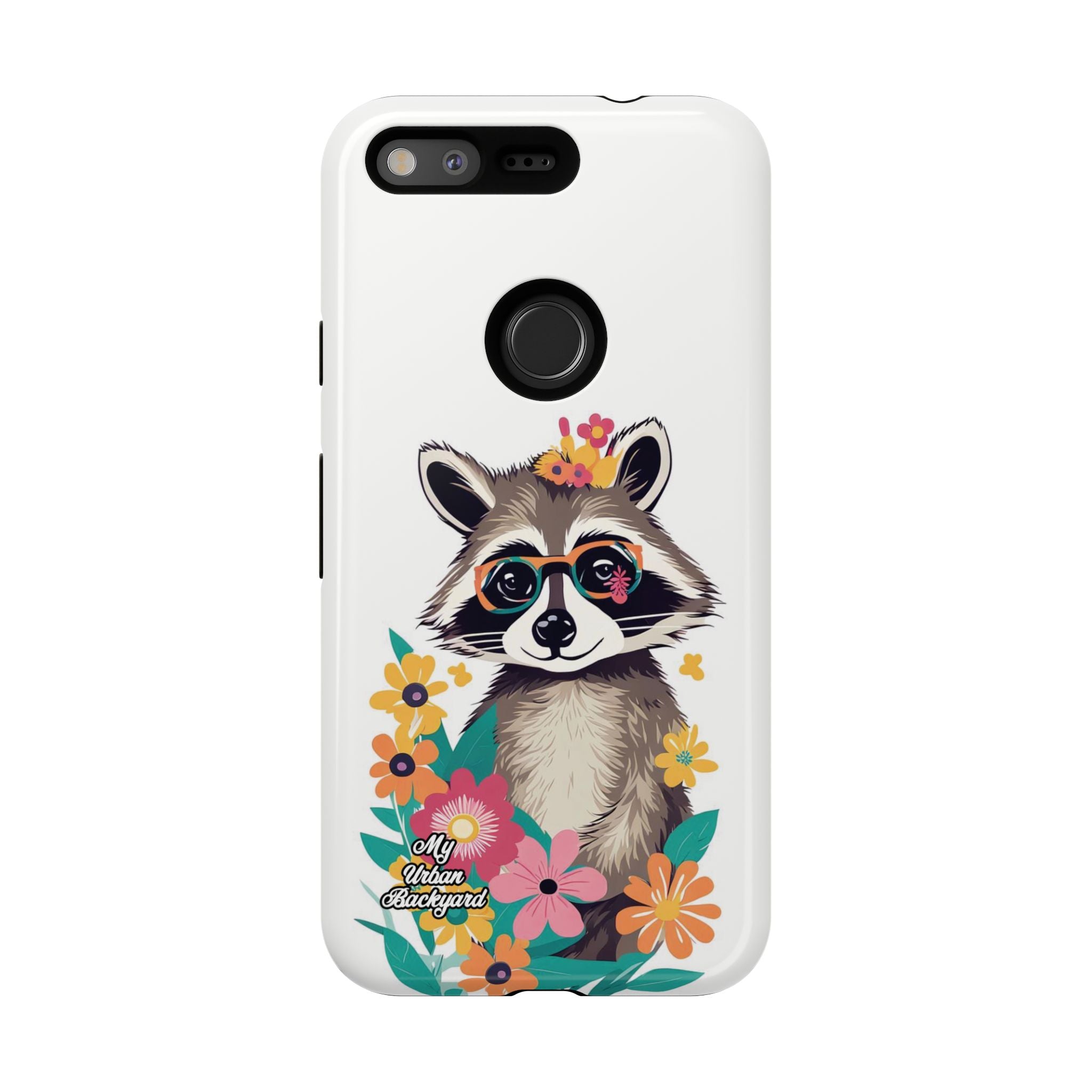 Raccoon with Glasses, Cell Phone Case - Apple, Samsung or Google Pixel