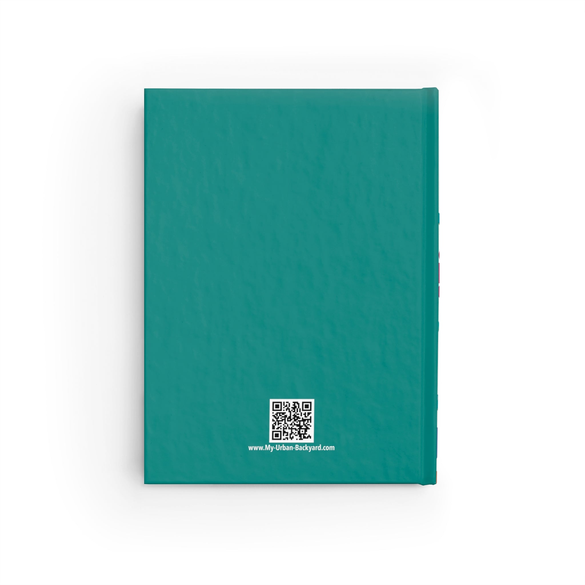 Black Cat with Green Eyes & Flowers, Hardcover Notebook Journal - Write in Style