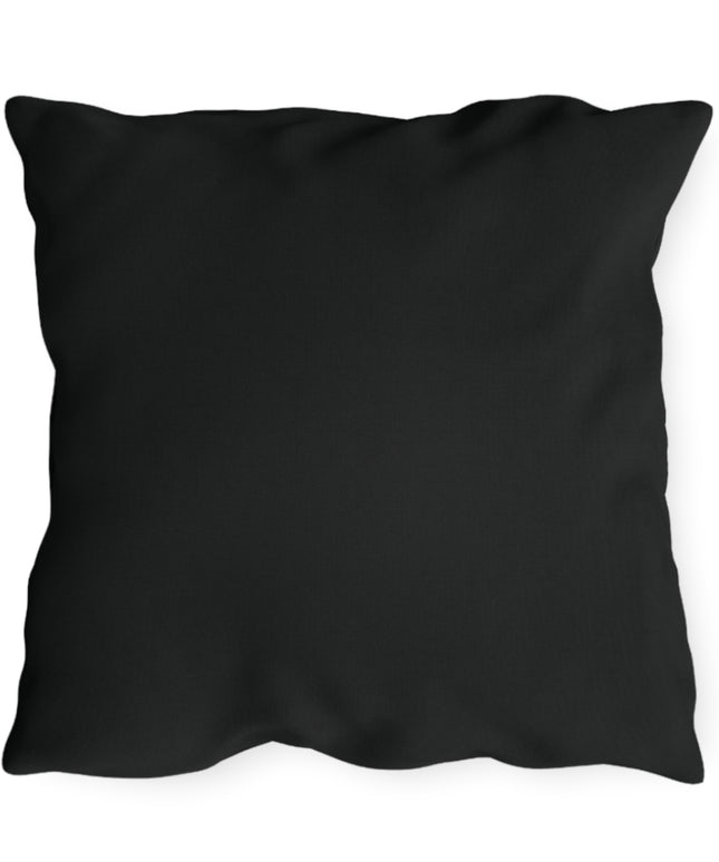 Art Deco Squirrel, Black accent color, Throw Pillow, Indoor/Outdoor Decor for Home or Office