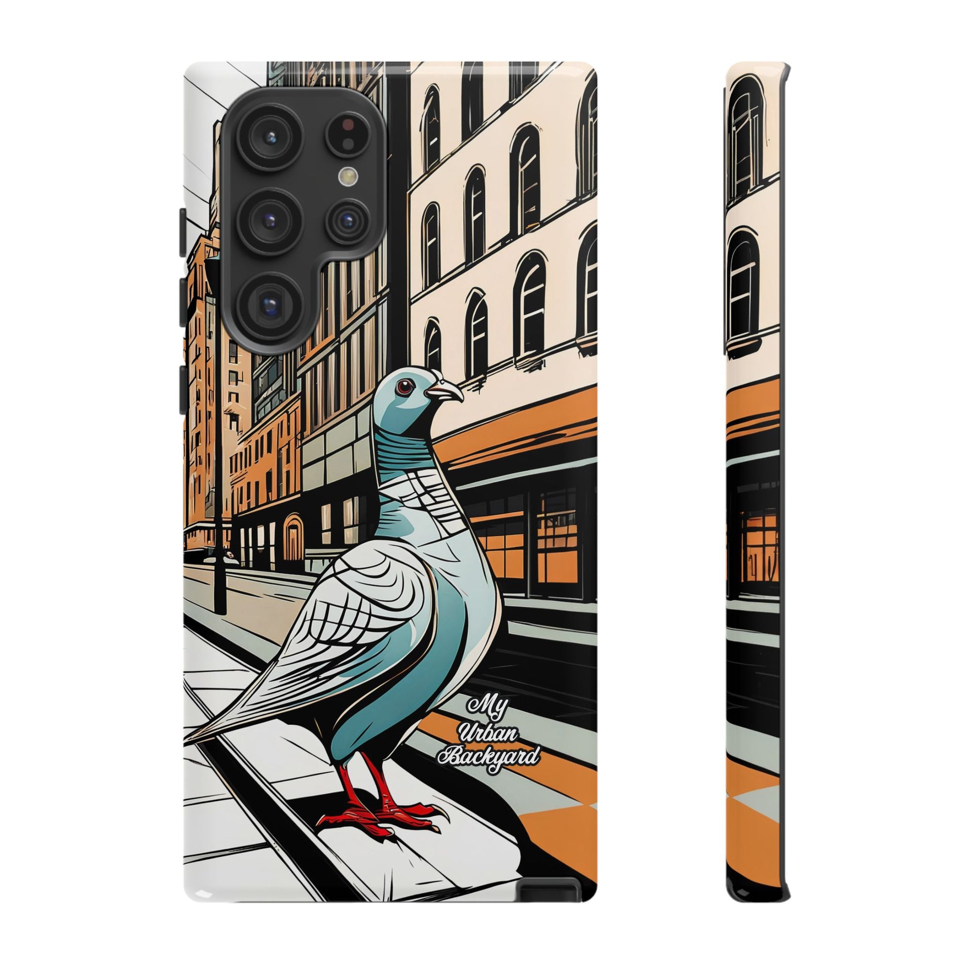 Pigeon on a City Street, Cell Phone Case - Apple, Samsung, Google Pixel