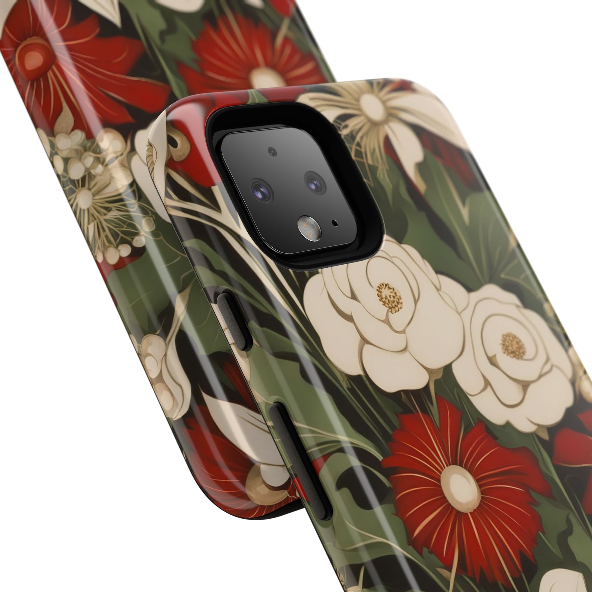 Holiday Flowers, Cell Phone Case - Apple, Samsung, Google Pixel