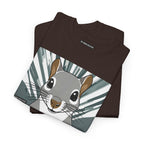 Cute Squirrel Graphic Tee, Unisex Cotton T-Shirt, Nature Lover Gift, Animal Art Top, Casual Wear