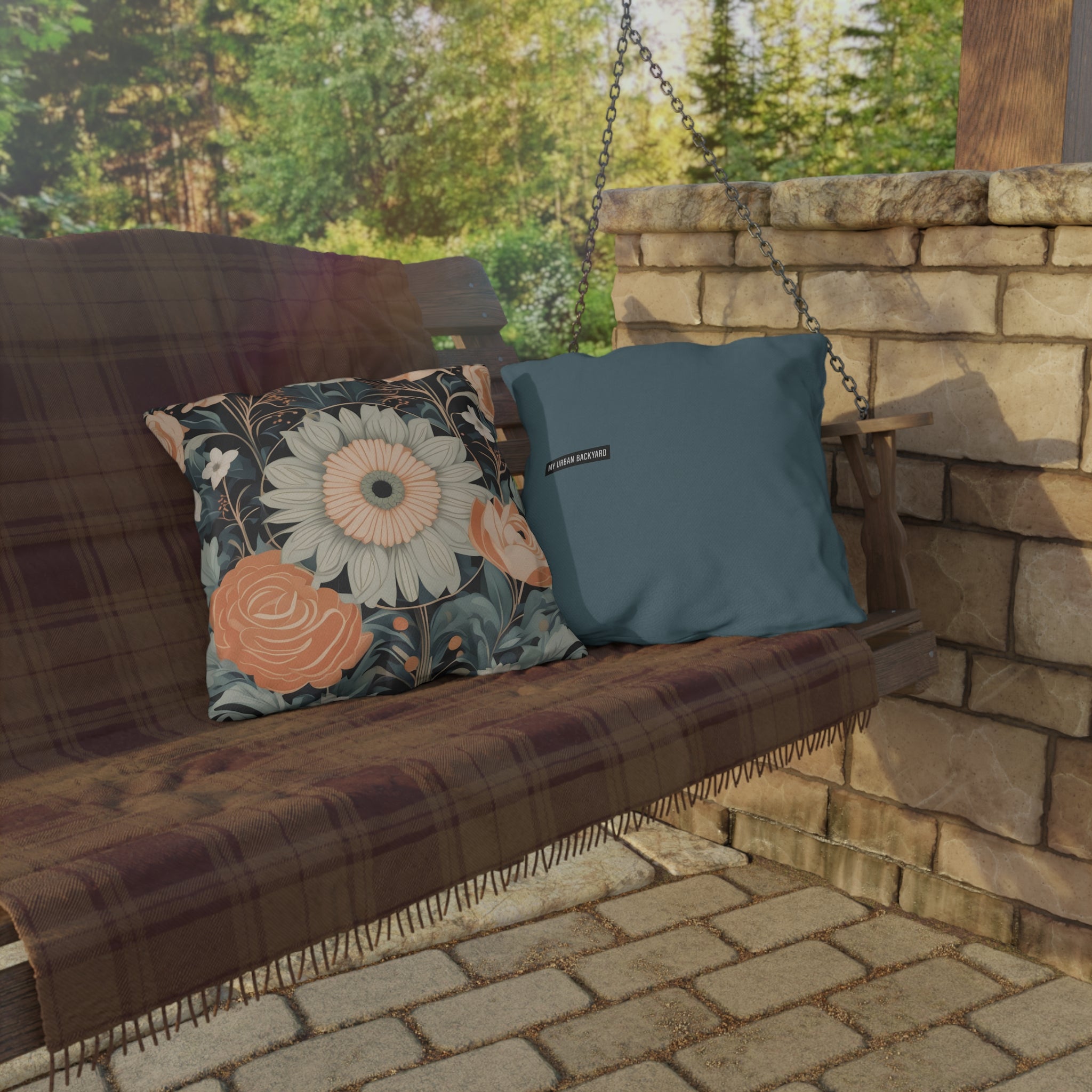 Wildflowers Throw Pillow