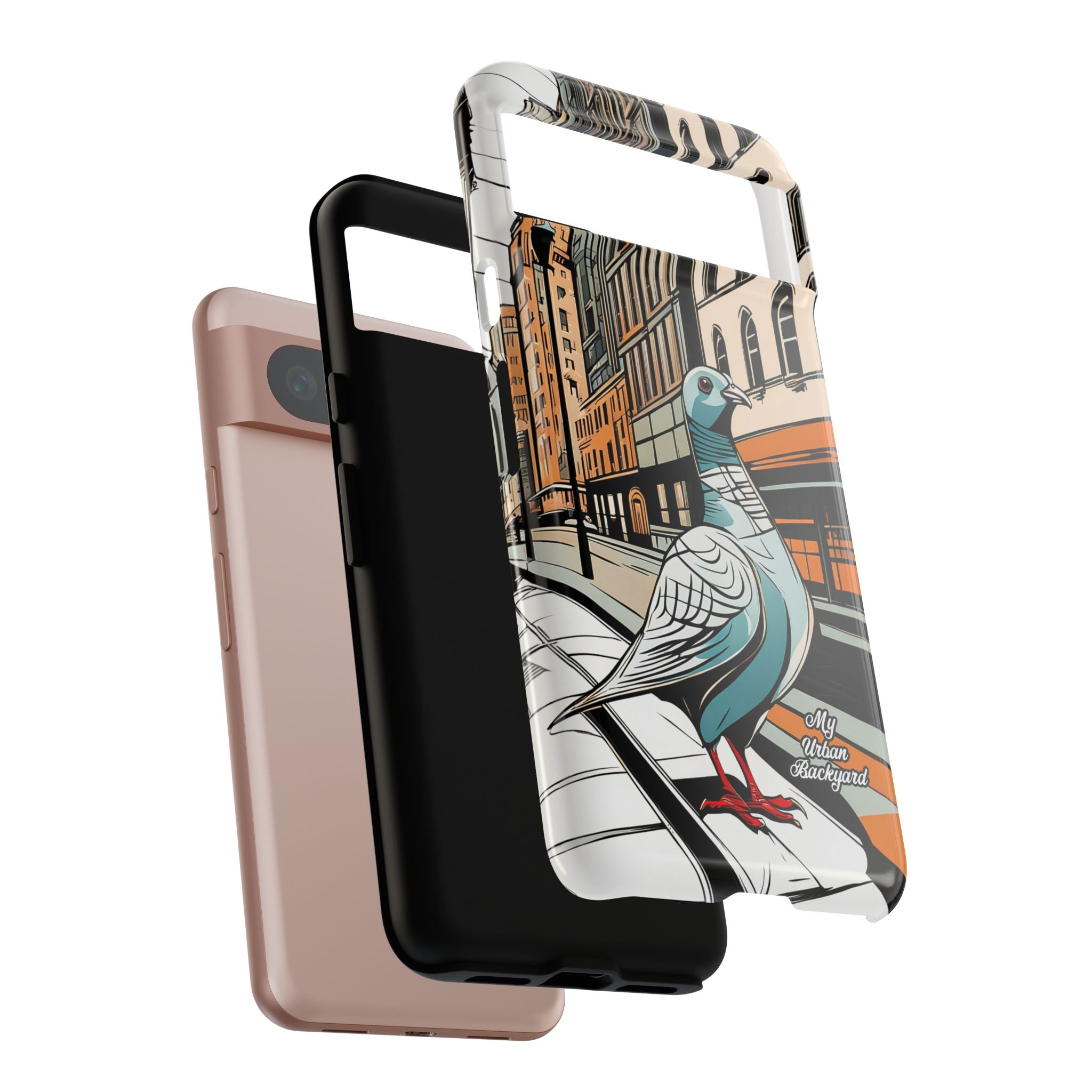 Pigeon on a City Street, Cell Phone Case - Apple, Samsung, Google Pixel