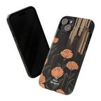 Urban Evening with Flowers, Cell Phone Case