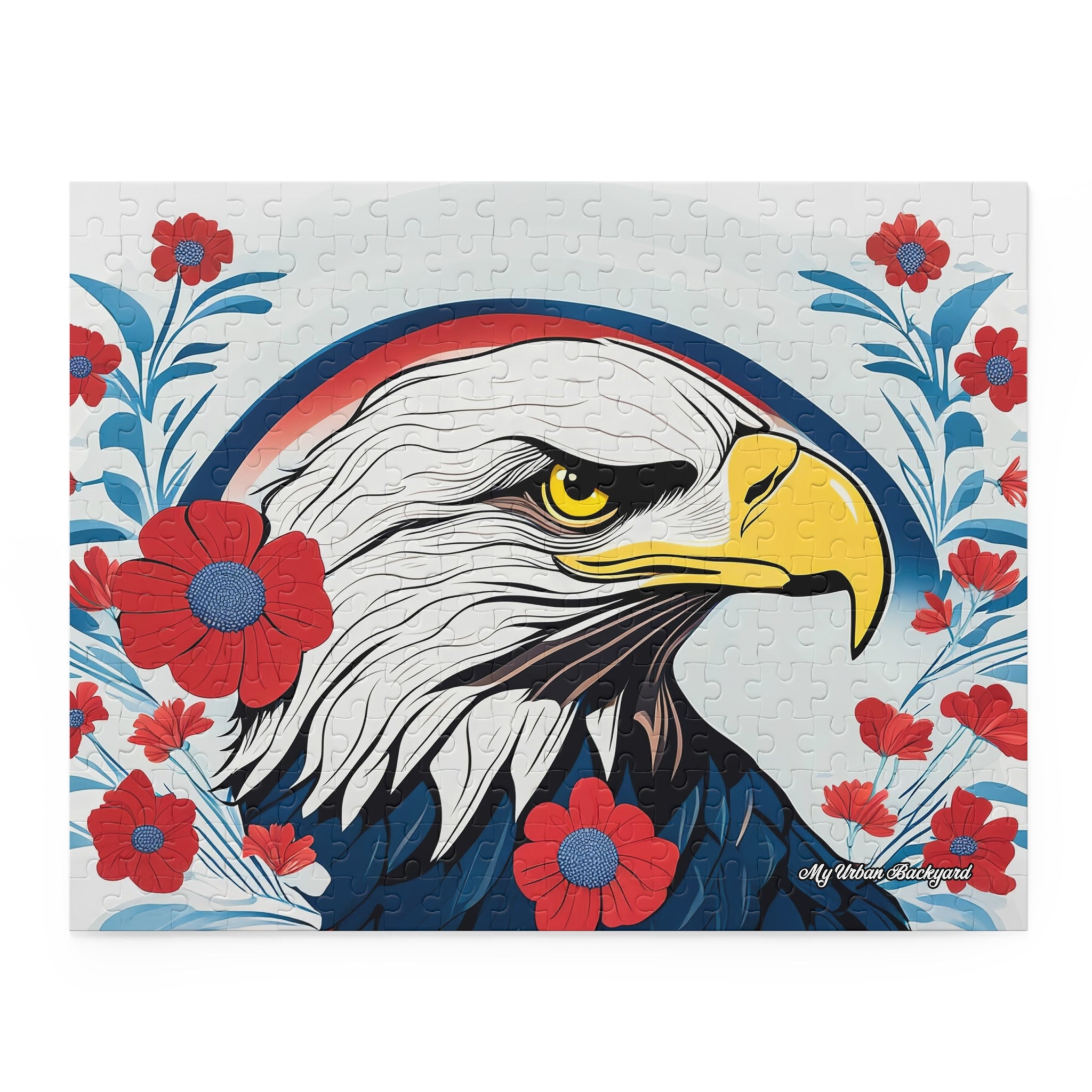 Bald Eagle Jigsaw Puzzle - Wildlife Decor, Unique Gift, Nature Lovers, Home Activities, Family Night, (120, 252, or 500-Piece)