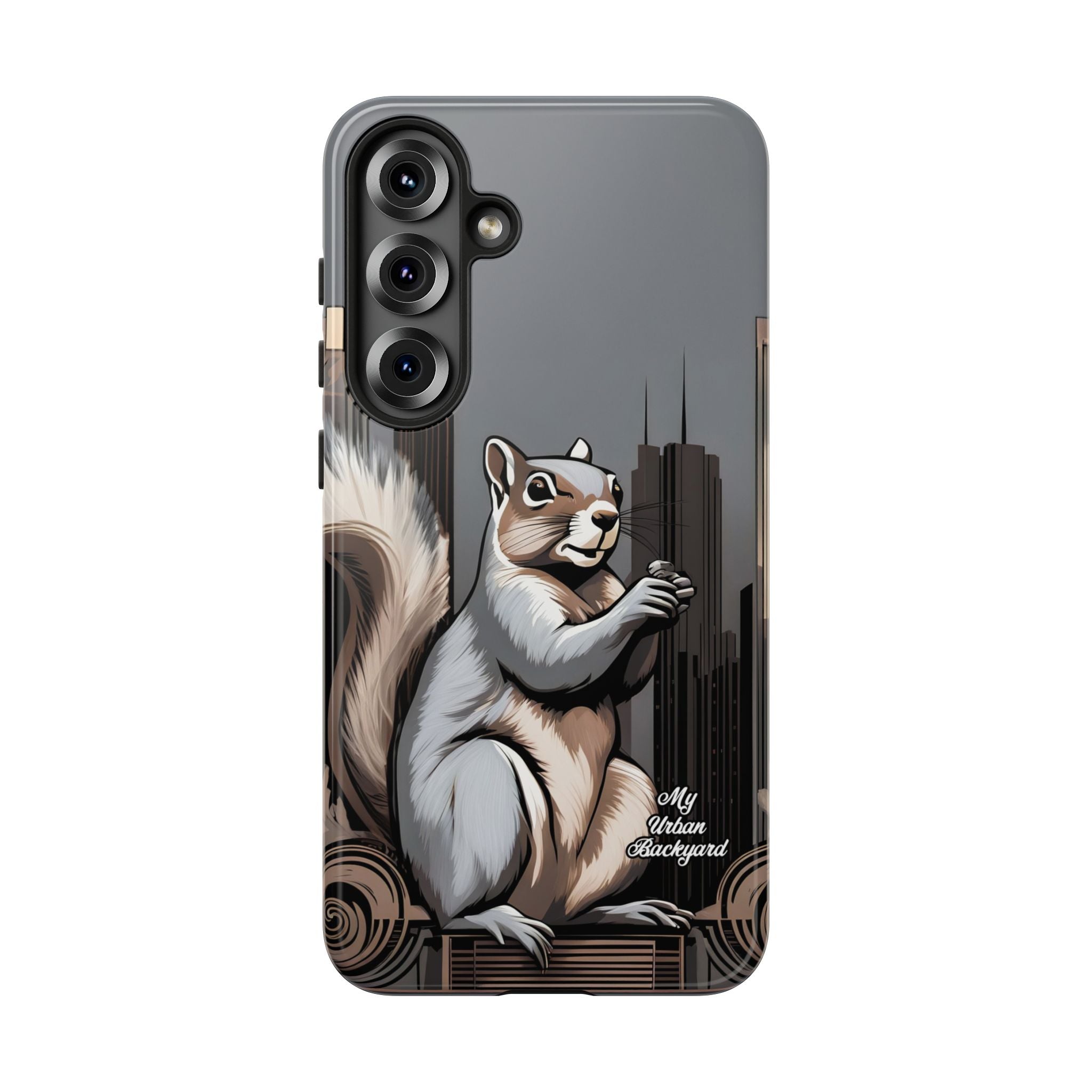 Urban Gray Squirrel, Cell Phone Case - Apple, Samsung, Google Pixel
