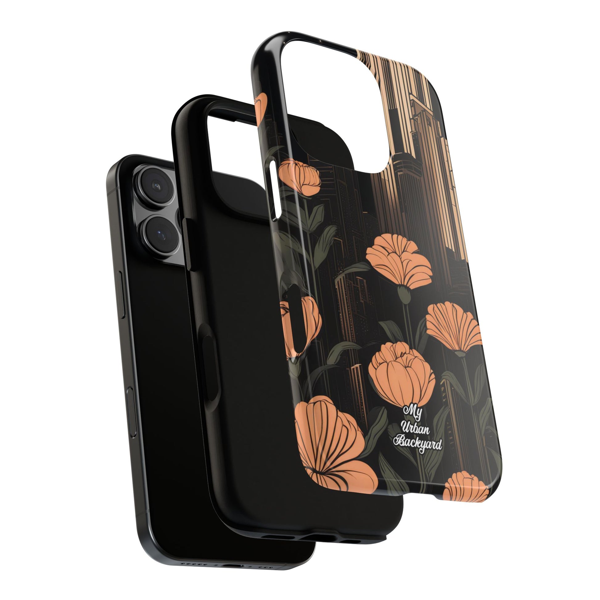Urban Evening with Flowers, Cell Phone Case - Apple iPhone, Samsung Galaxy, Google Pixel