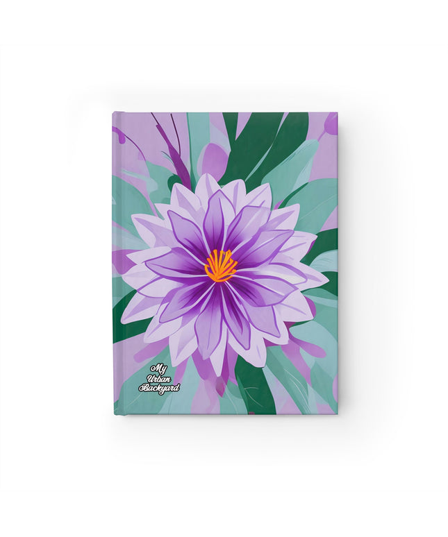 Purple Flower, Hardcover Notebook Journal - Write in Style