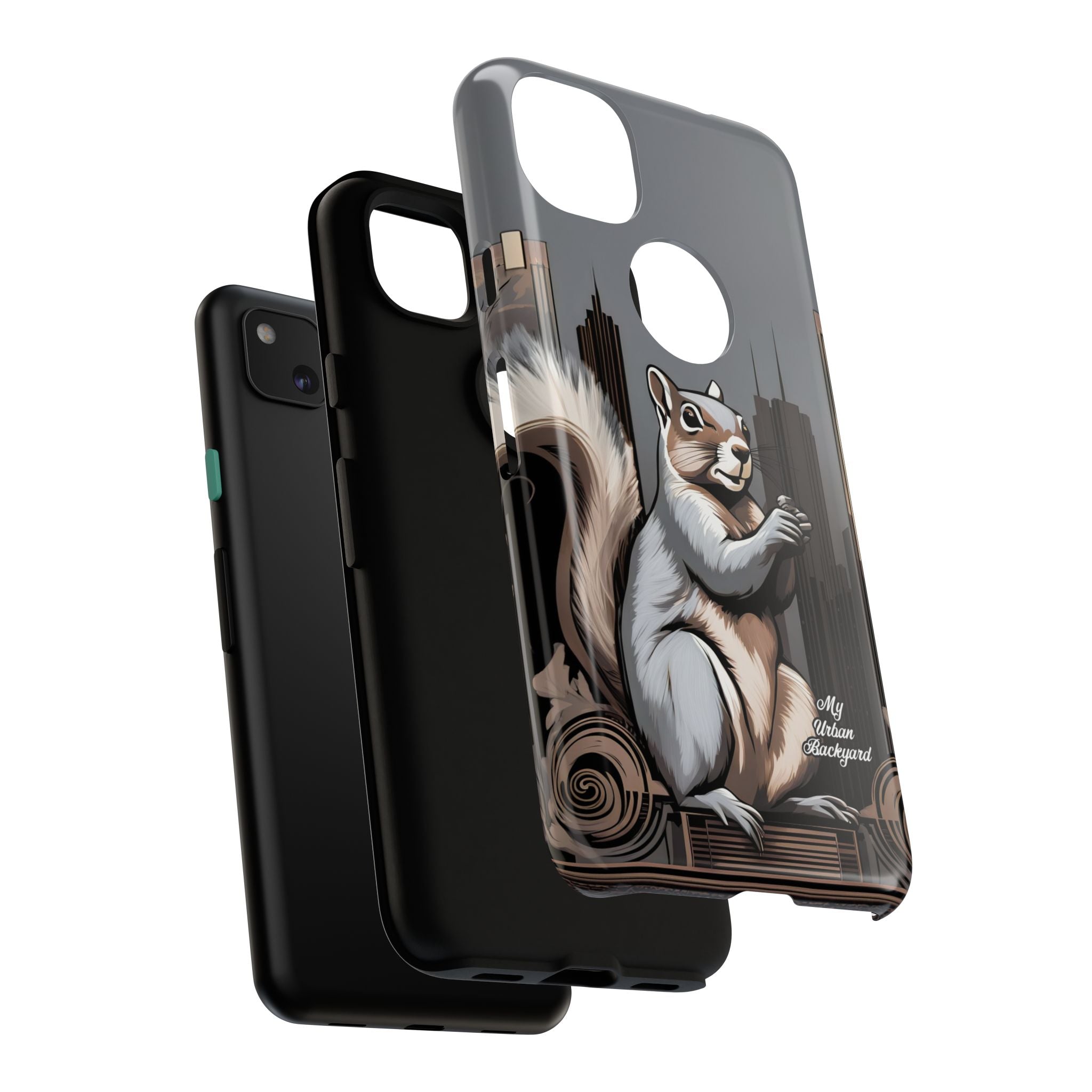 Urban Gray Squirrel, Cell Phone Case - Apple, Samsung, Google Pixel