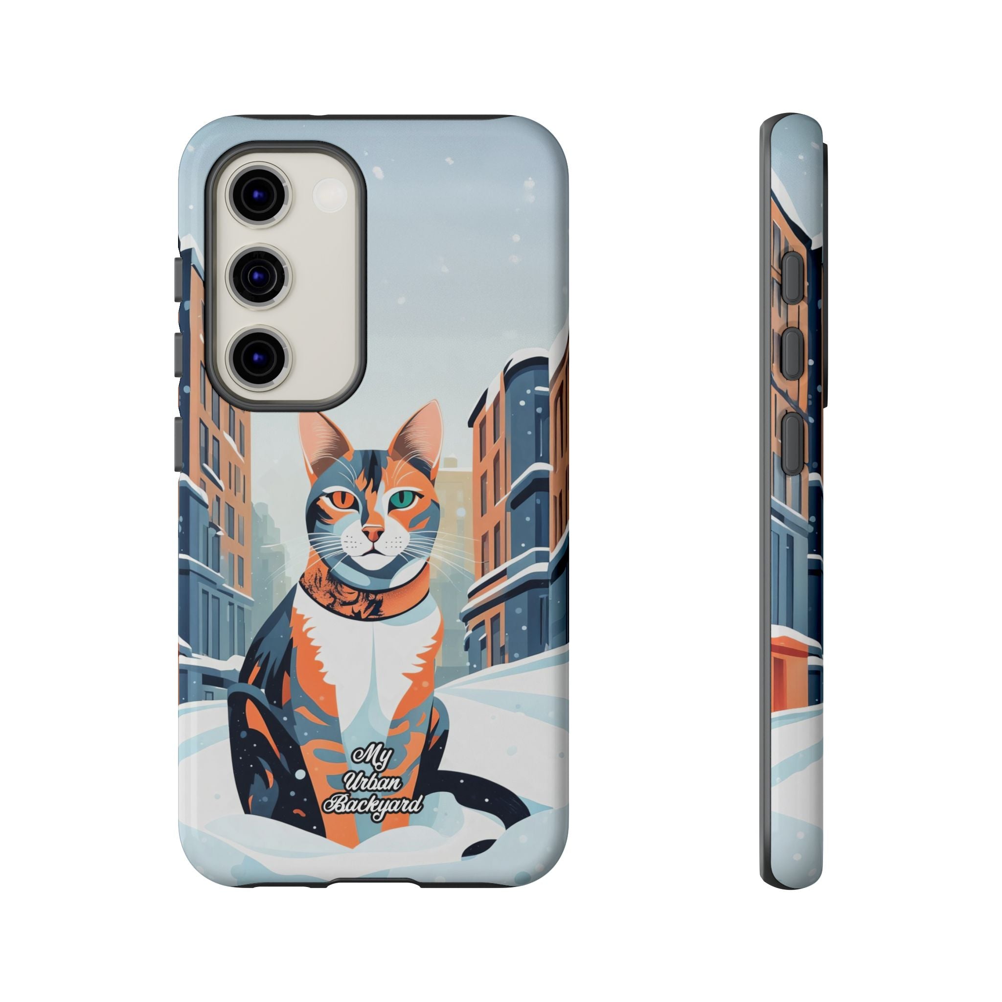 Claws Pawson in the Snow, Cell Phone Case - Apple, Samsung, Google Pixel