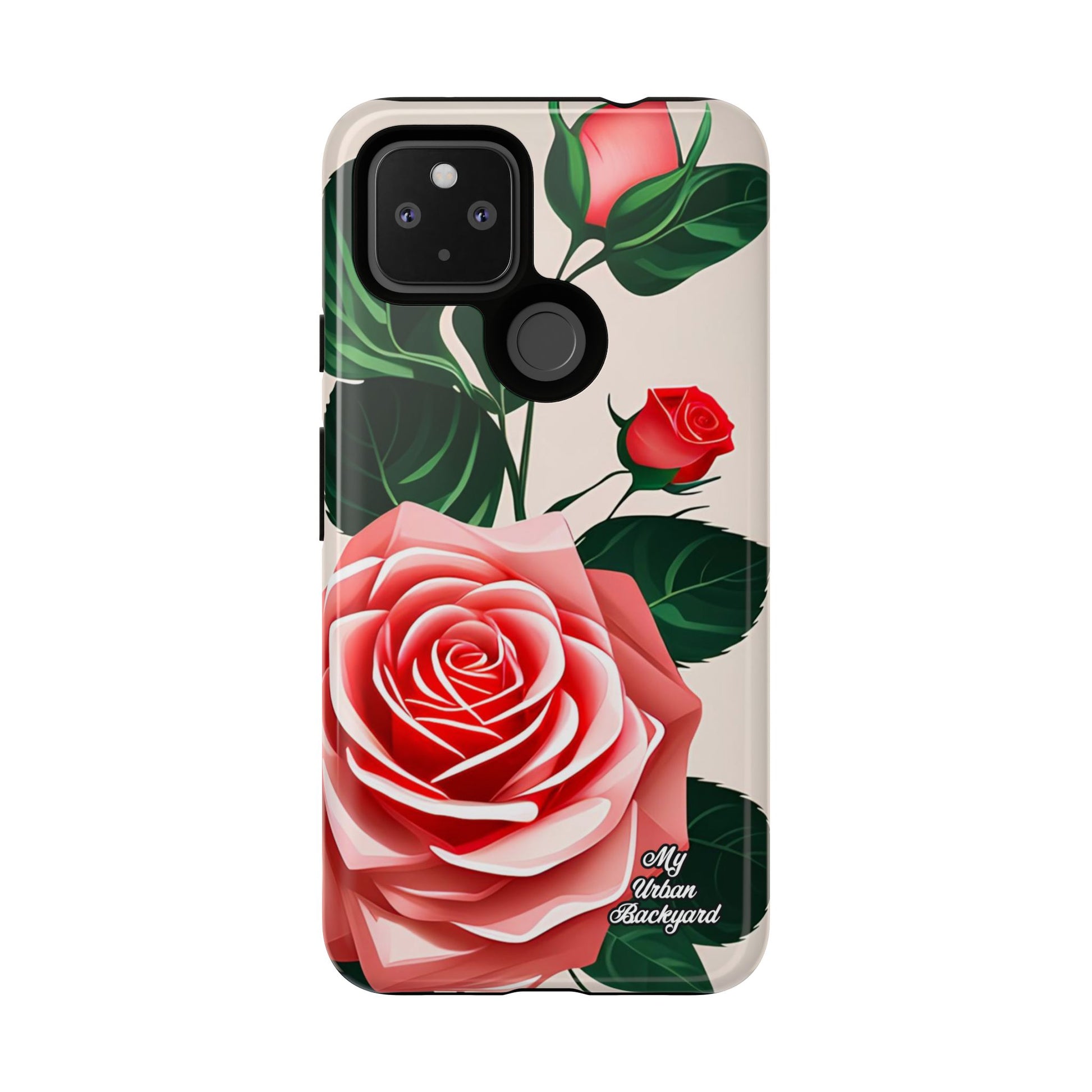 Pink Rose Flowers, Cell Phone Case - Apple, Samsung, Google Pixel