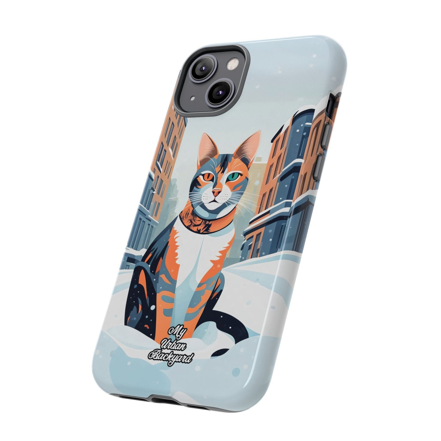 Claws Pawson in the Snow, Cell Phone Case - Apple, Samsung, or Google Pixel