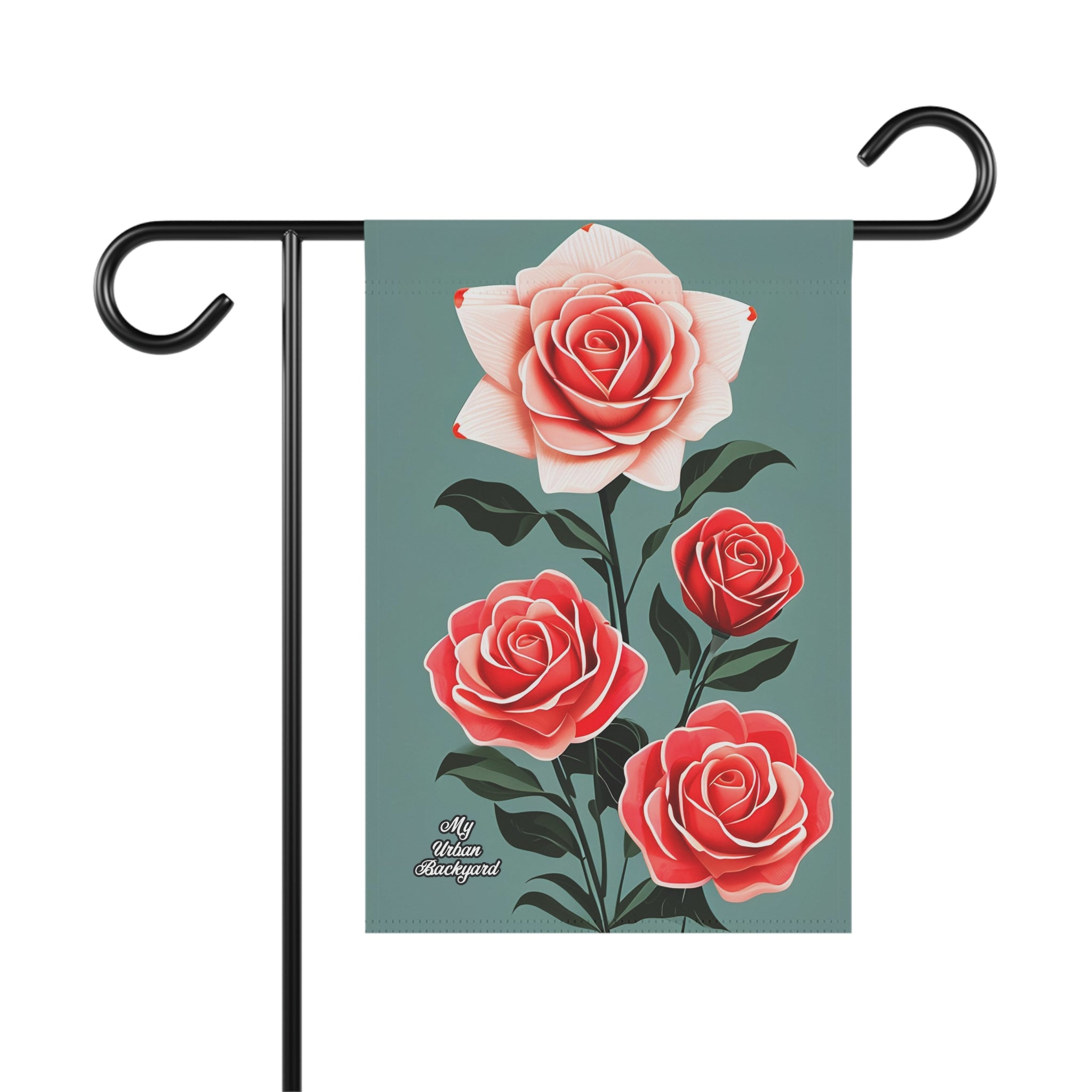 Roses, Garden Flag
