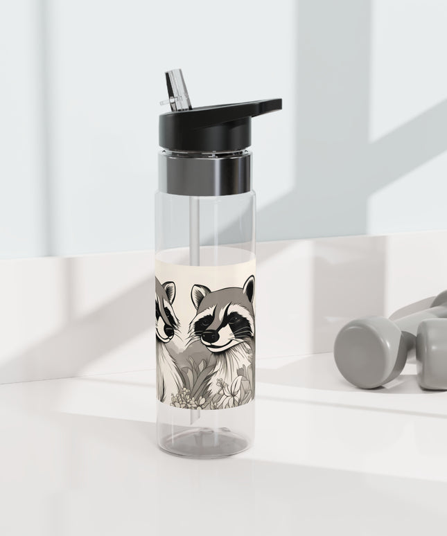 Three Raccoons, 20oz Sport Water Bottle, BPA-Free, Tritan™ plastic