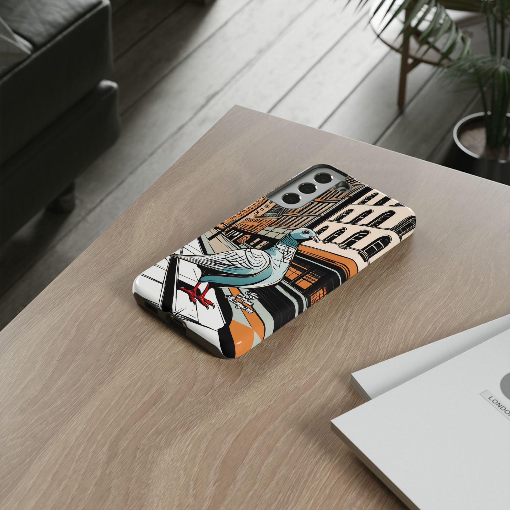 Pigeon on a City Street, Cell Phone Case - Apple, Samsung, Google Pixel