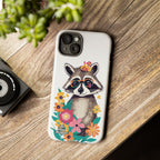 Raccoon with Glasses, Cell Phone Case - Apple, Samsung or Google Pixel