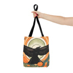 Flying Crow Tote Bag with Cotton Handles For Everyday Use, 3 Sizes