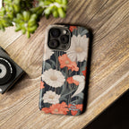 Art Deco Flowers, Cell Phone Case - Apple, Samsung, Google Pixel