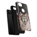 Art Deco Wolf, Cell Phone Case - Apple, Samsung, Google Pixel