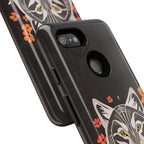 Art Deco Wolf, Cell Phone Case - Apple, Samsung, Google Pixel