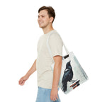 Winter Crow Tote Bag with Cotton Handles For Everyday Use, 3 Sizes